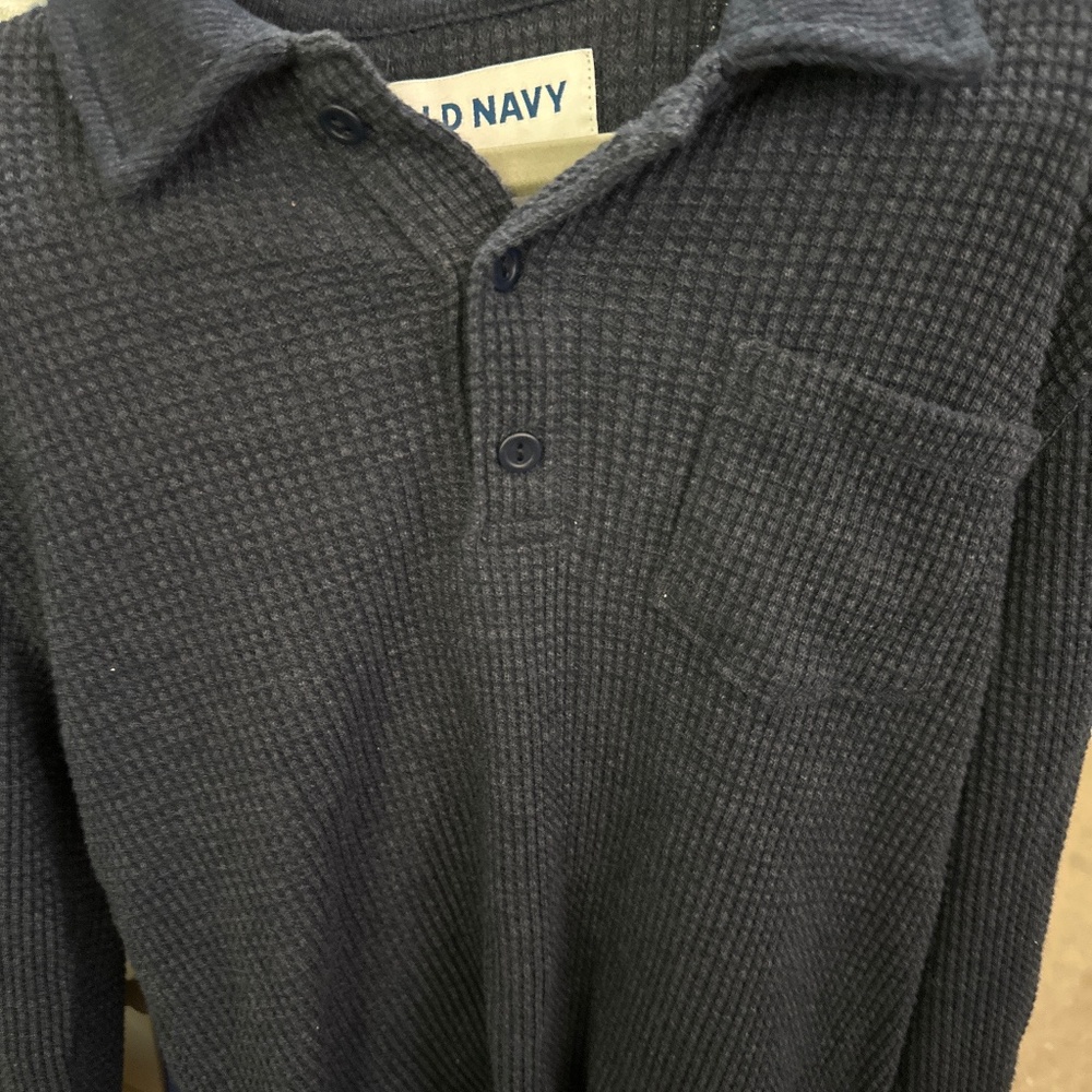 Blue sweater
